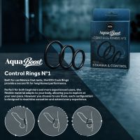 EXS AquaBoost - Control Rings (S/M/L) - Negro, imagen 6