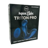 EXS AquaPulse - Triton Pro - Masajeador de próstata con mando a distancia - Azul, imagen 5