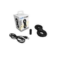 Bathmate Vibe - Eight - Cockring vibrador - Negro, imagen 2