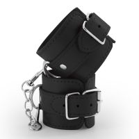 Crushious Bondage Love - Esposas de cuero - Negro, imagen 2