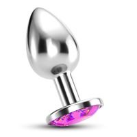 Crushious Bijou - Plug anal con joya - Small - Rosa