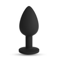 Crushious Camileo - Plug anal con cuatro joyas intercambiables - Mediano - Negro, imagen 3
