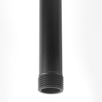 Fuck & Fist Cánula de plástico para ducha anal - 13,5 cm - Negro, imagen 4
