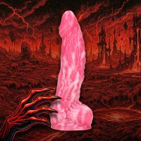 Fiction Cocks Imp Demon - Dildo de silicona - Rojo, imagen 3