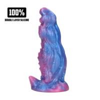 Fiction Cocks Galactic Night Fiend - Dildo de silicona - Morado, imagen 6