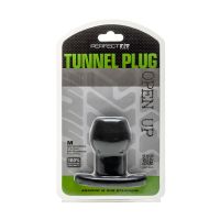 PerfectFitBrand Tunnel Plug - Plug anal hueco - M - Negro, imagen 2