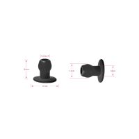 PerfectFitBrand Tunnel Plug - Plug anal hueco - M - Negro, imagen 3