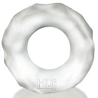 Hunkyjunk Fractal - Cockring táctil - Clear Ice