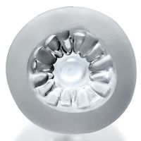 Hunkyjunk Jackt - Masturbador con nervaduras - Clear Ice, imagen 4
