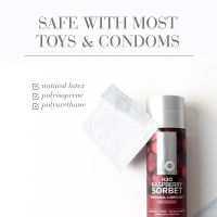 JO H2O - Raspberry Sorbet - Lubricante base agua - 120 ml, imagen 3