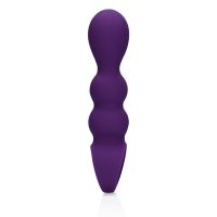 Loveline Vibrador Anal Forma Gota - Púrpura Transparente, imagen 6