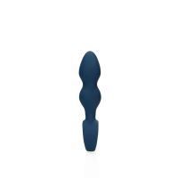 Loveline Plug anal en forma de lágrima - Mediano - Azul báltico, imagen 3