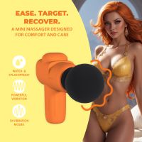 Loveline Mini Microboost Masajeador recargable - Naranja, imagen 7