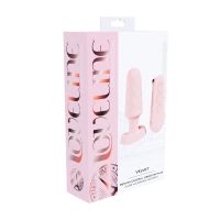 Loveline Velvet - Plug anal vibrador con mando a distancia - Rosa, imagen 5