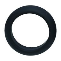 Levelz Wide O Cockring de silicona - S - 30mm - Negro, imagen 2