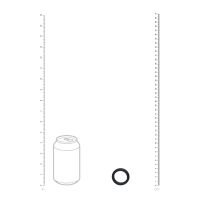 Levelz Wide O Cockring de silicona - S - 30mm - Negro, imagen 5