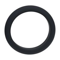 Levelz Wide O Cockring de silicona - L - 42mm - Negro, imagen 2