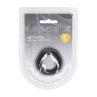 Levelz Ergo Cockring de silicona líquida - Negro, imagen 4