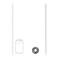 Levelz Classic Grooved - Anillo de silicona para pene y testículos - Negro, imagen 6