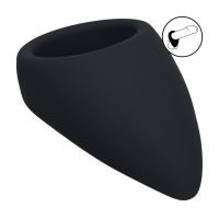 Levelz Teardrop - Cockring de silicona - Negro