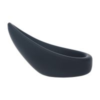 Levelz Teardrop - Cockring de silicona - Negro, imagen 4