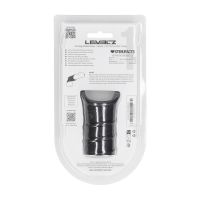 Levelz Cockring de silicona con funda estriada - Negro, imagen 3