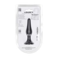 Levelz Slim - Plug anal de silicona - S - Negro, imagen 5