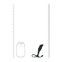 Levelz Masajeador de próstata de silicona estriado con anilla rígida - S - Negro, imagen 7