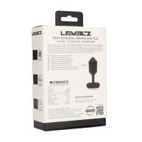 Levelz Hexagonal - Plug anal vibrador de silicona - S - Negro, imagen 7