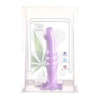 Maiatoys Dazey - Dildo de silicona retorcido - Púrpura, imagen 2