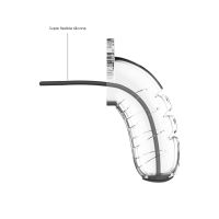 ManCage Modelo 16 - Jaula de castidad con sonda uretral - 11,5 cm, imagen 4