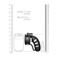 ManCage Model 19 - Jaula de castidad con divisor de testículos - 11,5 cm, imagen 5