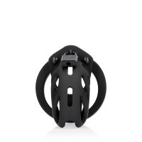 ManCage Model 24 - Jaula de castidad - 9 cm - Negro, imagen 2