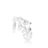 ManCage Model 25 - Jaula de castidad - 9 cm - Transparente, imagen 4