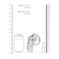 ManCage Model 26 - Jaula de castidad - 11,5 cm - Transparente, imagen 6