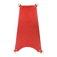 Mr. Sling Sling de cuero ajustado con 4 puntos - Rojo, imagen 2