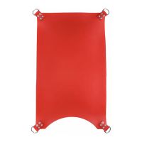 Mr. Sling Sling de cuero con 4 puntos - Rojo