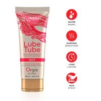 Orgie Lube Tube Hot - Lubricante base agua con efecto calor - 150 ml, imagen 2