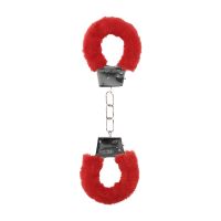 Ouch! Esposas con pelo para principiantes - Rojo