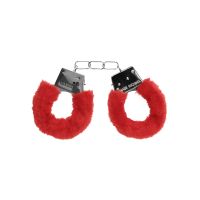 Ouch! Esposas con pelo para principiantes - Rojo, imagen 2