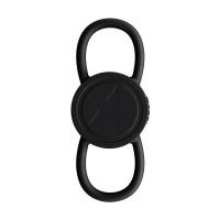 Ouch! Funda Realista Treasure - Arnés con dildo - Negro, imagen 4