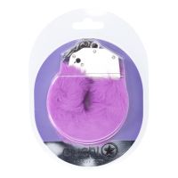 Ouch! Esposas de peluche reforzadas - Morado, imagen 2