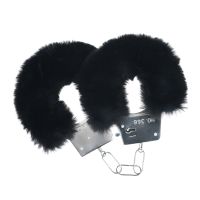 Ouch! Esposas de peluche clásicas - Negro, imagen 2