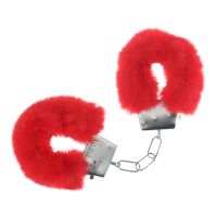 Ouch! Esposas de peluche clásicas - Rojo