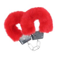 Ouch! Esposas de peluche clásicas - Rojo, imagen 2