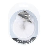 Ouch! Esposas de peluche clásicas - Blanco, imagen 3