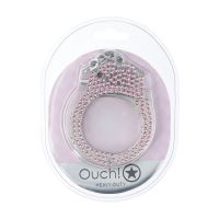 Ouch! Esposas Heavy-Duty Diamond - Rosa, imagen 2
