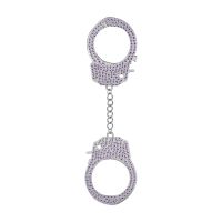 Ouch! Esposas Heavy-Duty Diamante - Púrpura