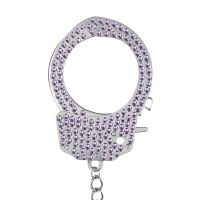 Ouch! Esposas Heavy-Duty Diamante - Púrpura, imagen 3