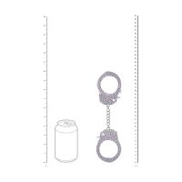 Ouch! Esposas Heavy-Duty Diamante - Púrpura, imagen 5